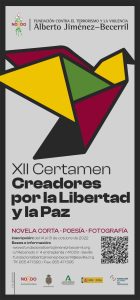 Cartel XII Certamen creadores Fundación Alberto Jiménez-Becerril